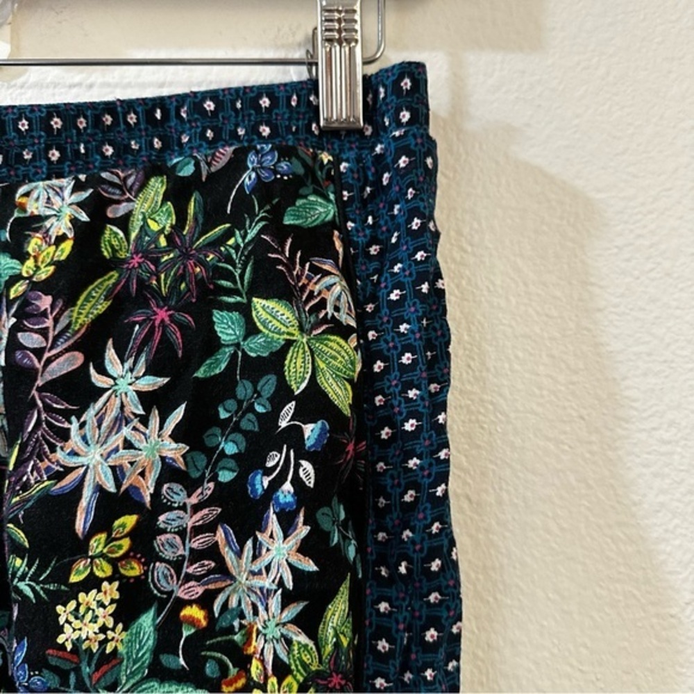 Anthropologie ett:twa Women's Rousseau Wide Leg Floral Crop Pants Size Small - Picture 5 of 10